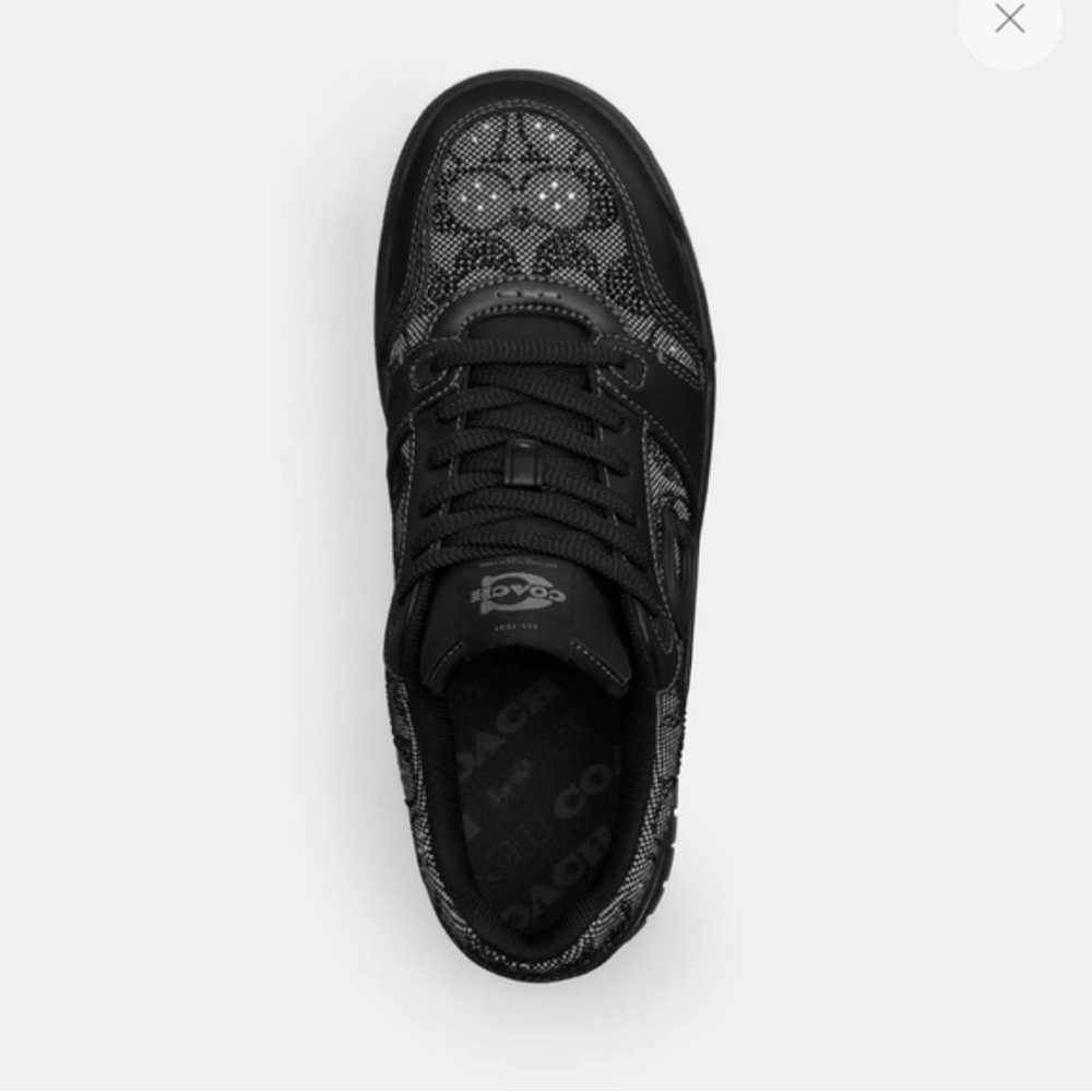 Coach Black Soho Sneakers with jacquard design - Picture 1 of 5